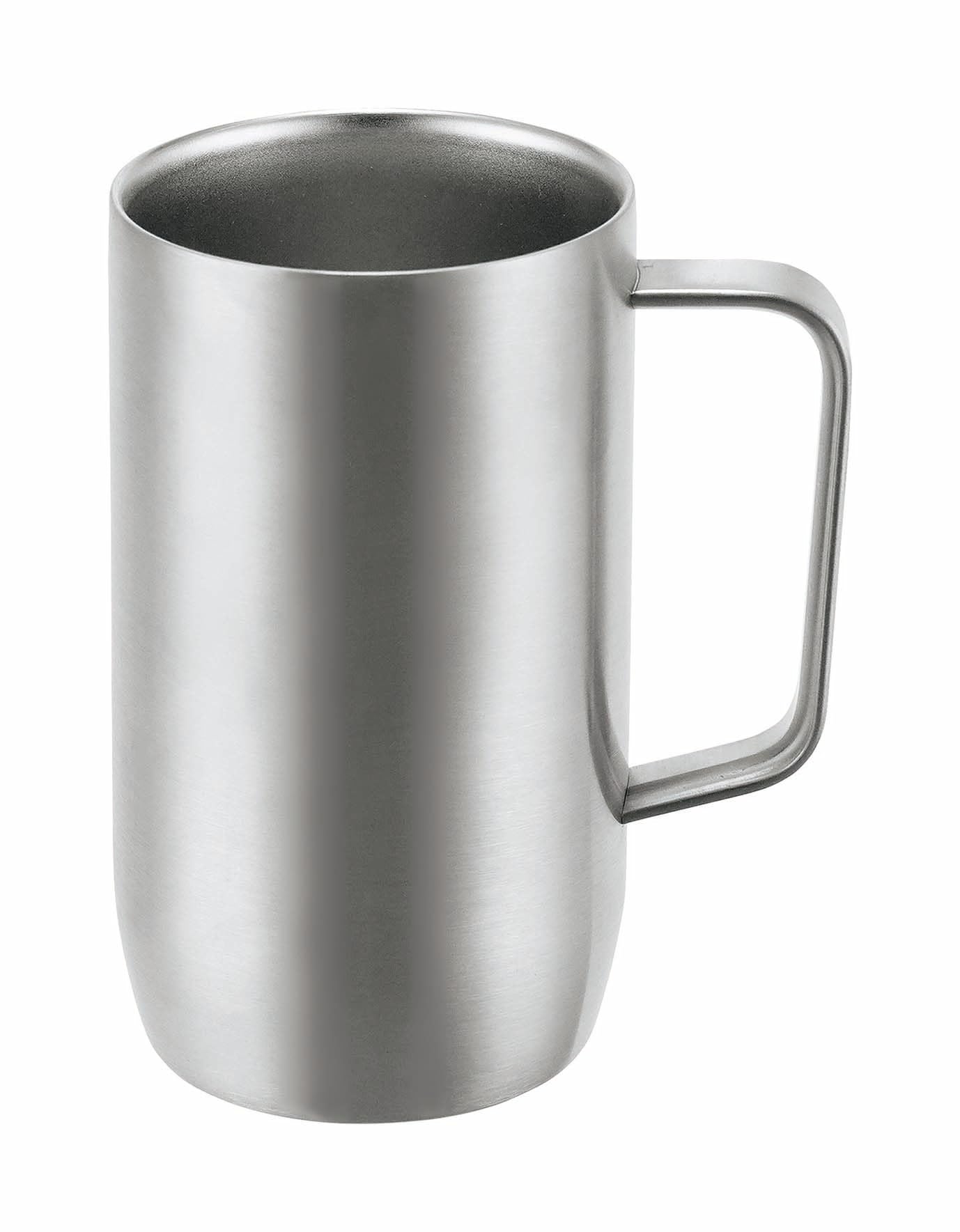 Amazon.co.jp: カクセー ジョッキ ステンレス 630ml 保冷 保温 真空二